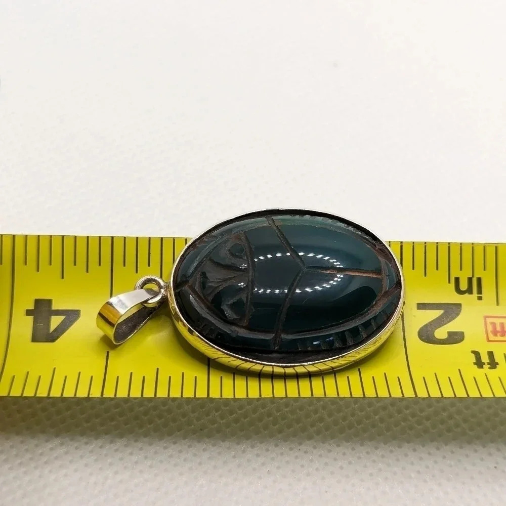 925  scarab pendant - Picture 6 of 7